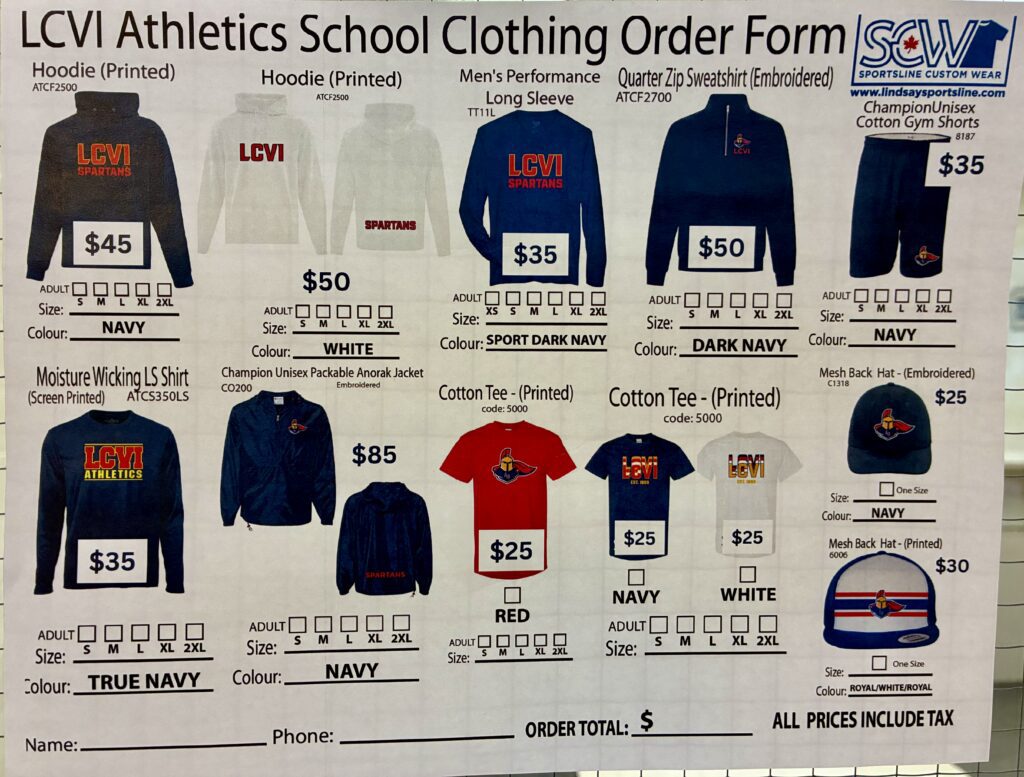 Order options